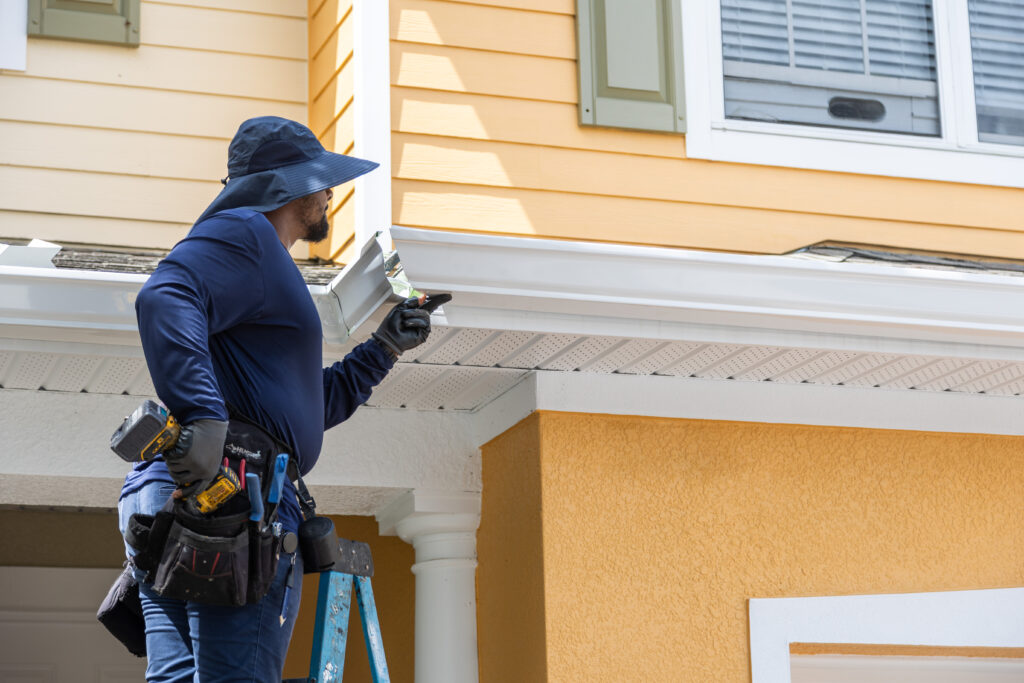 Install Seamless Gutters Winter Park